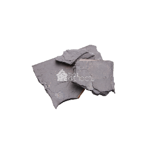 Камень для облицовки Сланец "Графит" черный 1,5-2,5 см